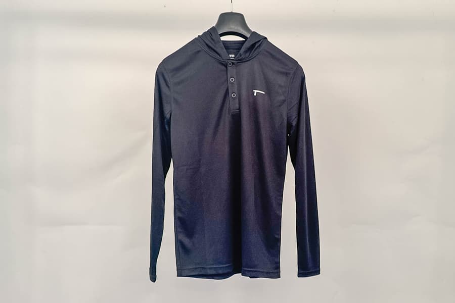 2 Langarmkapuzenshirts TREN Sportswear, Gr. L